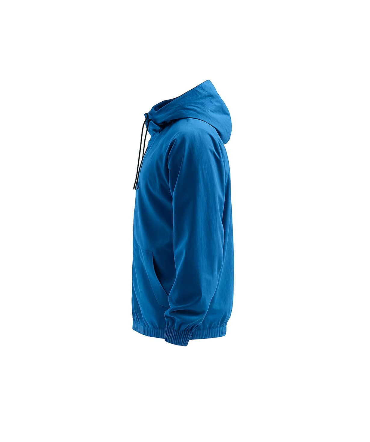 Lightweight blue windbreaker jacket - Image 2